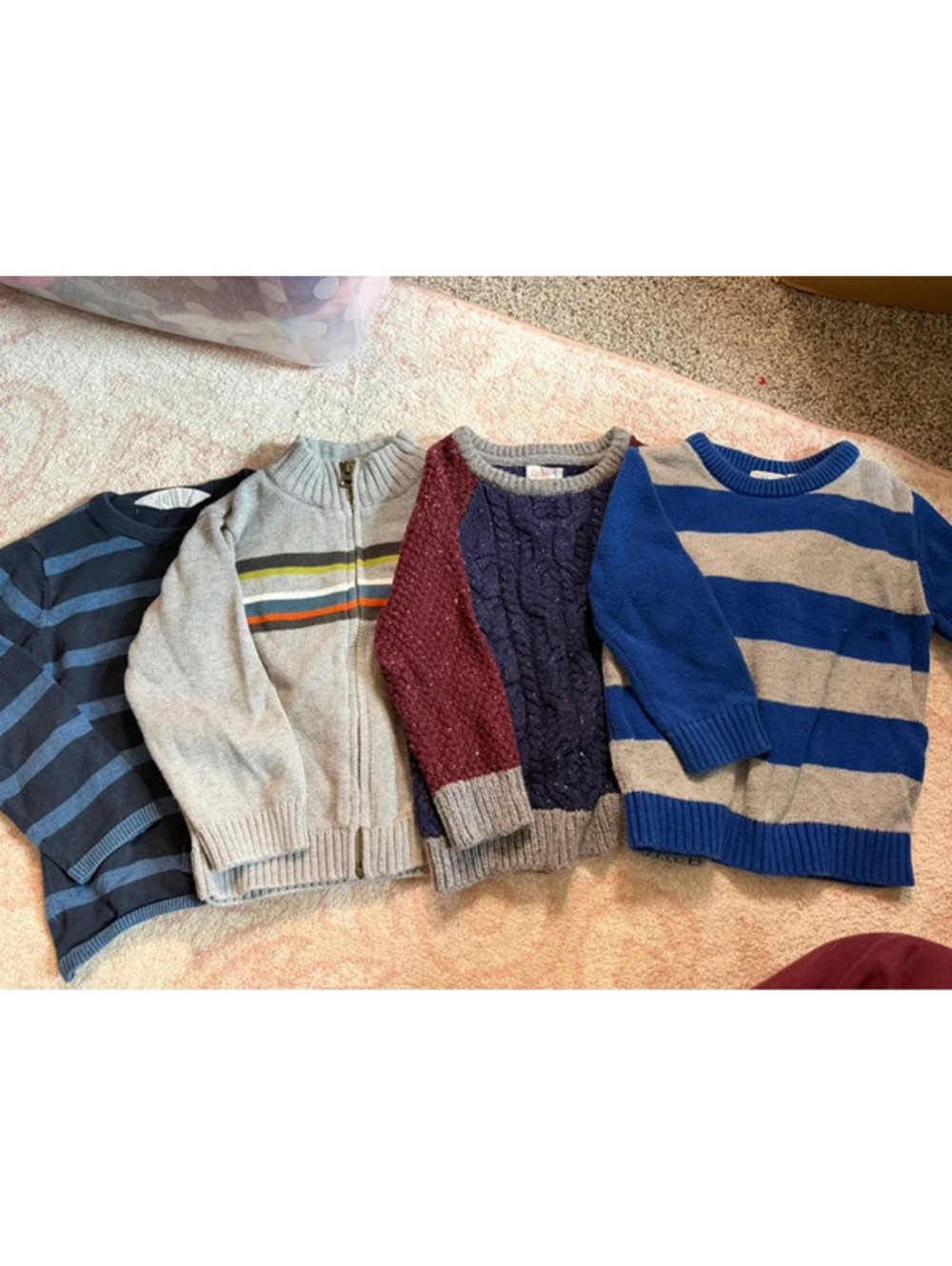 Toddler Boy Sweaters Bundle 2T